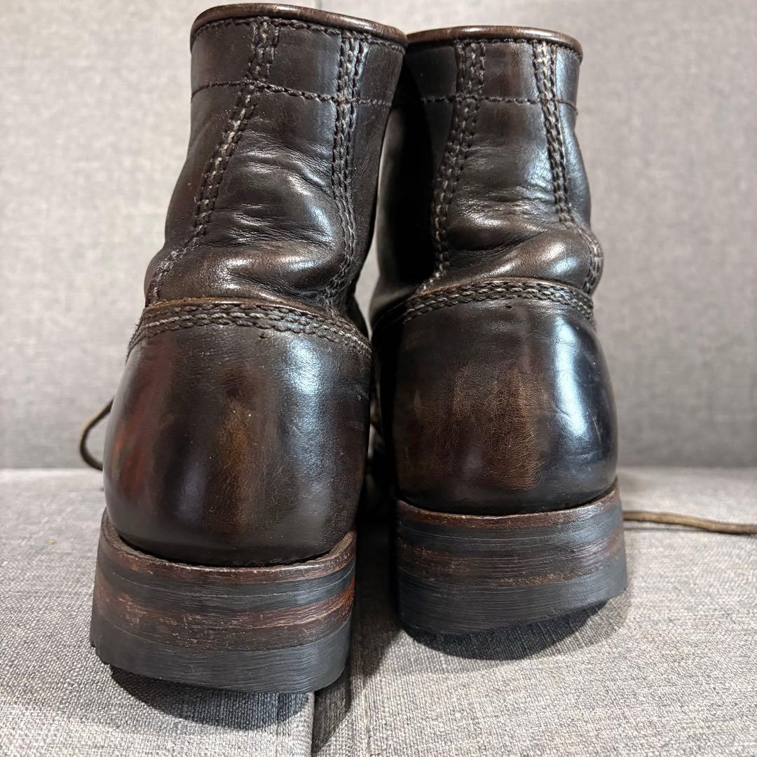 ロンウルフ ロガーブーツ サイズ8 LW00125 LONE WOLF ブラック