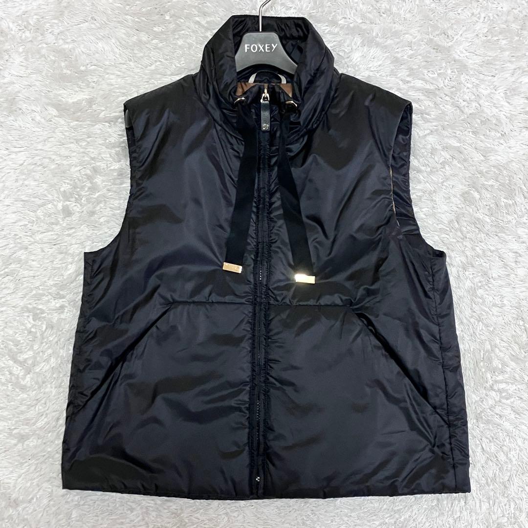 未使用級 マックスマーラ THE CUBE CAMELUXE ダウン ベスト