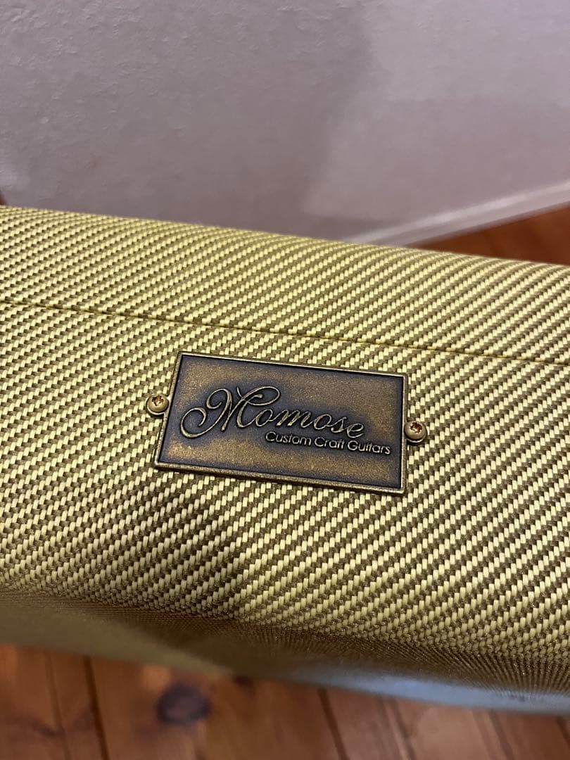 エレキベース用　MOMOSE ツイード　ハードケース