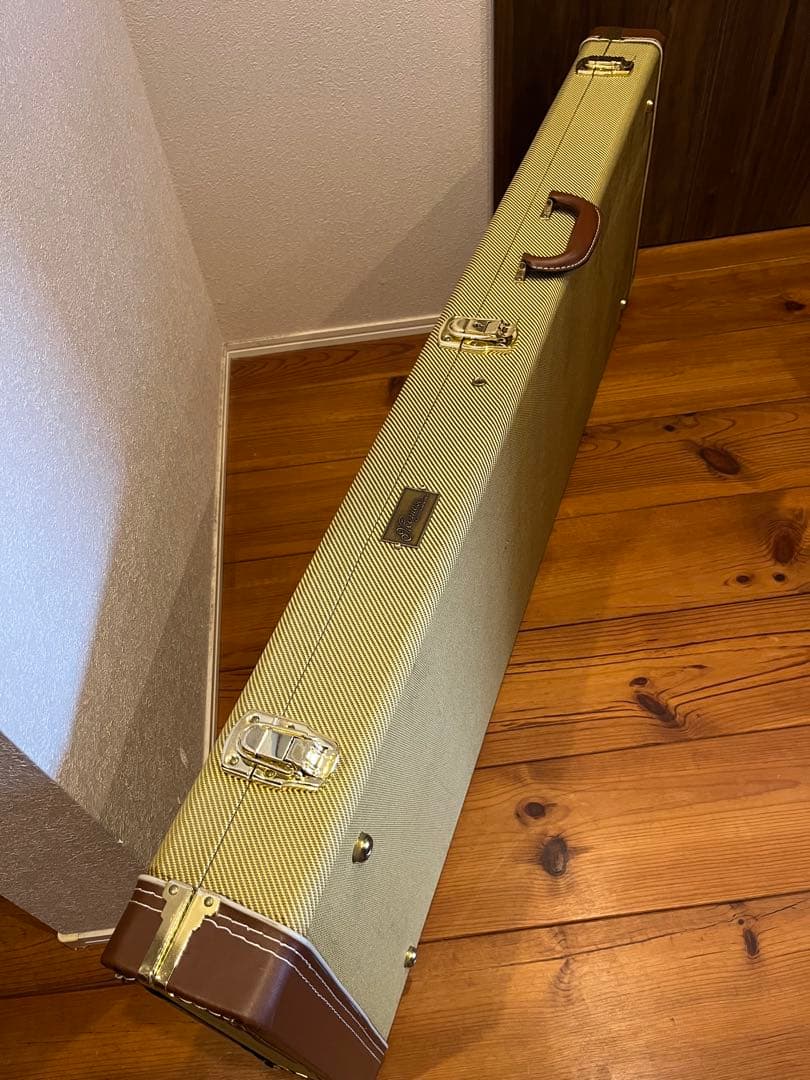 エレキベース用　MOMOSE ツイード　ハードケース