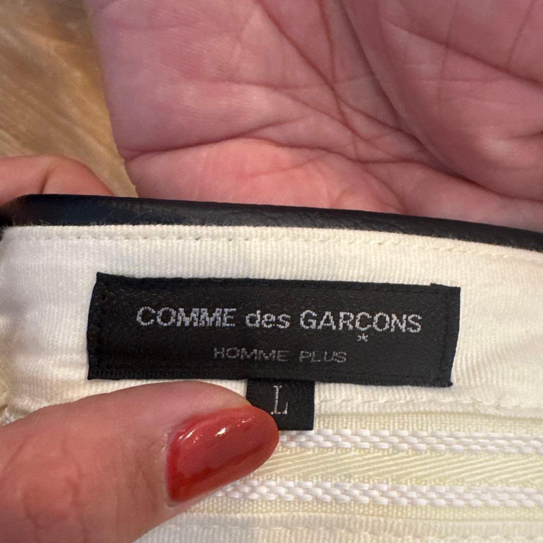 コムデギャルソンオムプリュス　パンツ　ブラック　Lサイズ