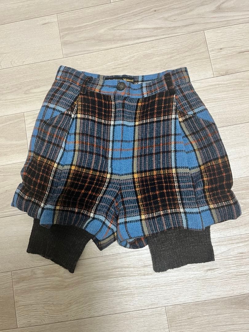 ★ヴィヴィアンウエストウッド★チェックショートパンツ
