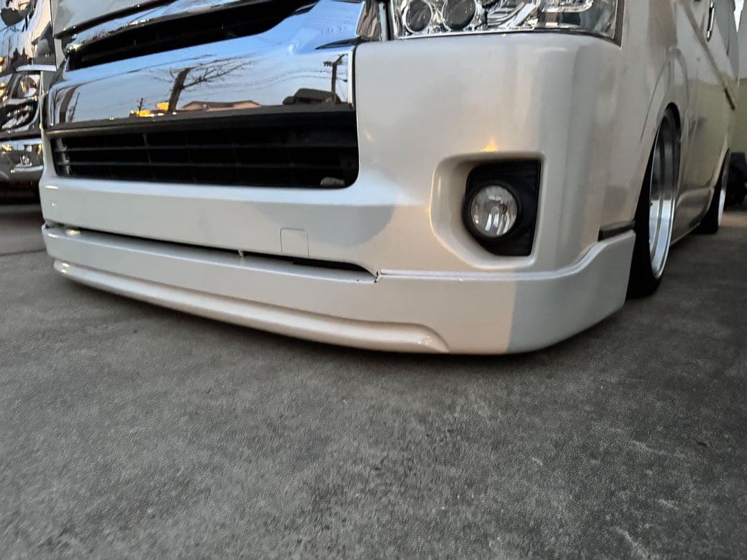 ハイエースワイド4型　フロントスポイラー