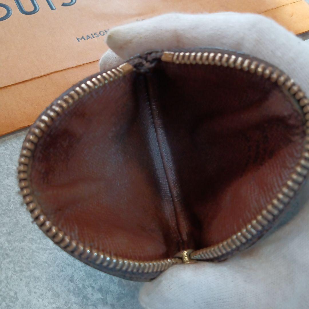 ルイ・ヴィトン。良品モノグラム、ポルトモネ、ロン小銭入れ