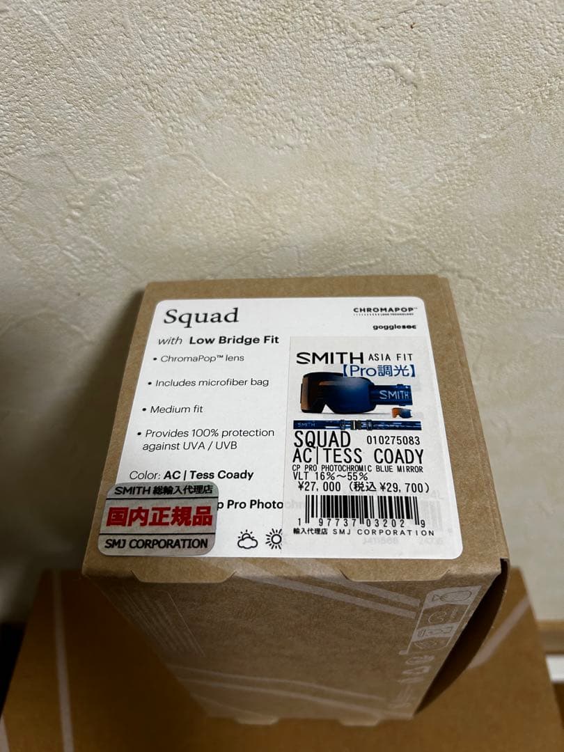 SMITH スキーゴーグル Squad TessCoady