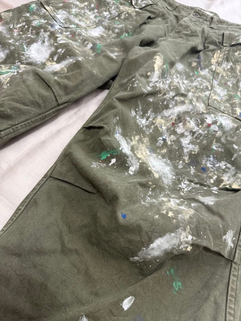 HERILL ダックスプラッシュカーゴパンツ