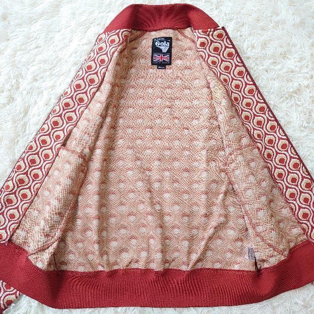 未使用 タグ付 Gola ゴーラ アワーグラストラックジャケット M 刺繍 総柄