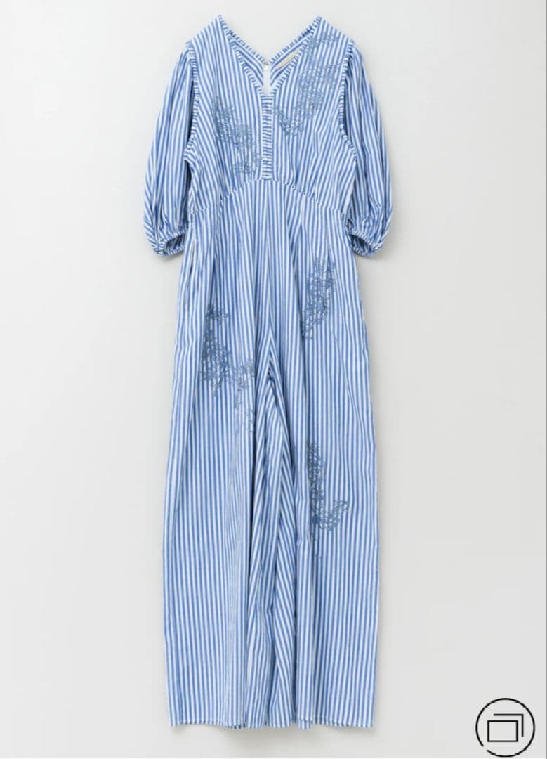 【完売品】kanako Sato×ヌキテパ　コットンストライプオールインワン