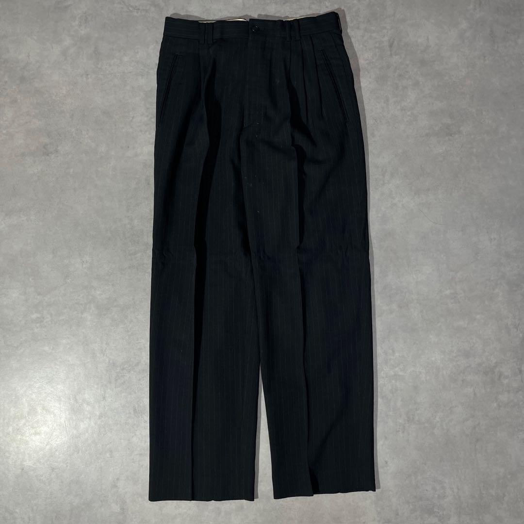 [F.097]【vintage】 セットアップ ダブル　ピンズ　ネクタイ