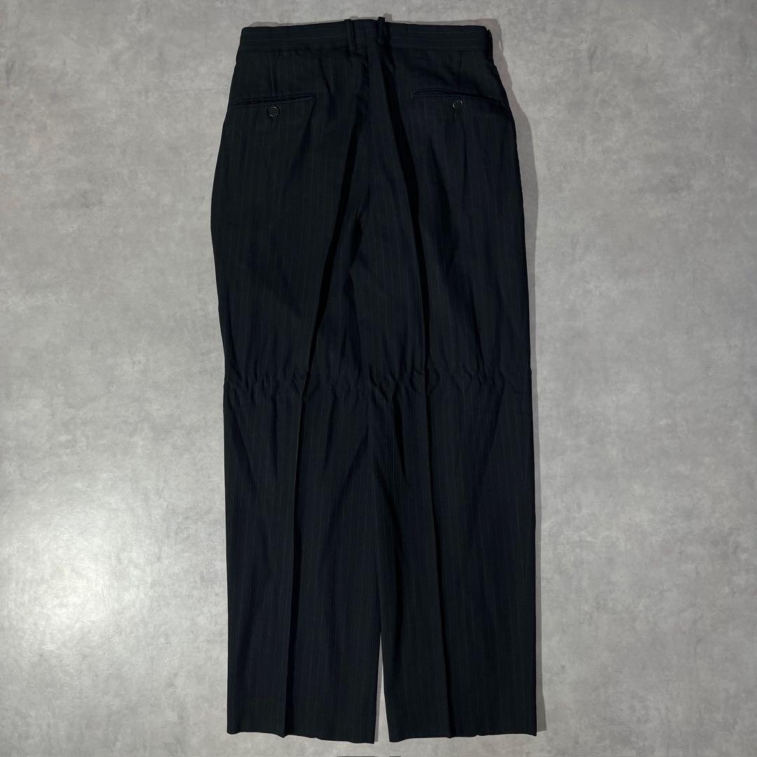 [F.097]【vintage】 セットアップ ダブル　ピンズ　ネクタイ