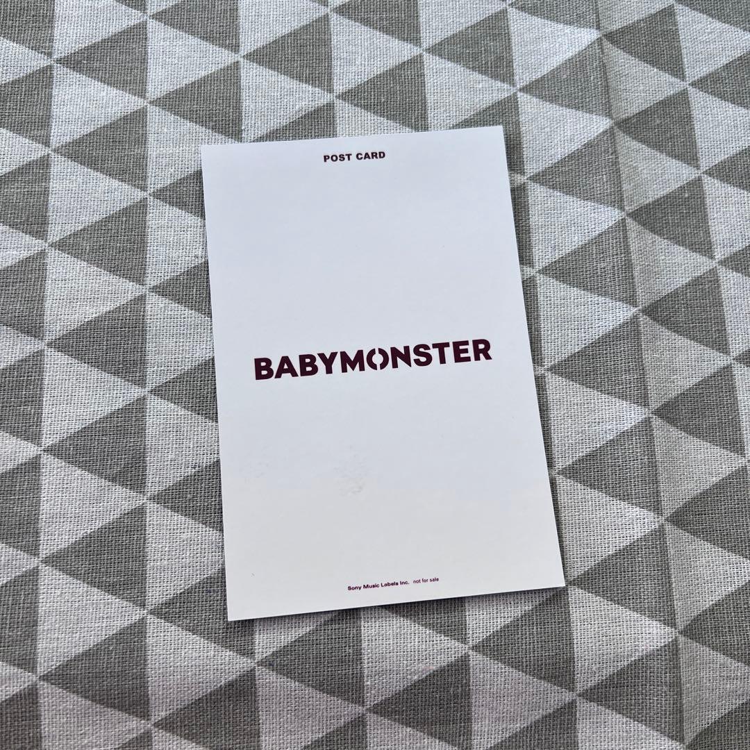 BABYMONSTER ベビモン ポストカード  アヒョン B賞 5/12