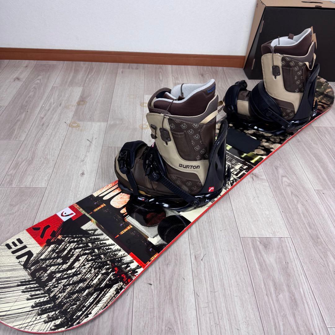 HEAD スノーボード 151cm Burton27cm