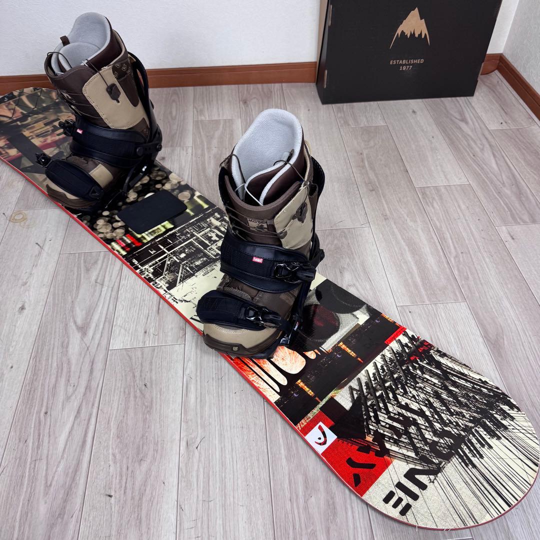 HEAD スノーボード 151cm Burton27cm