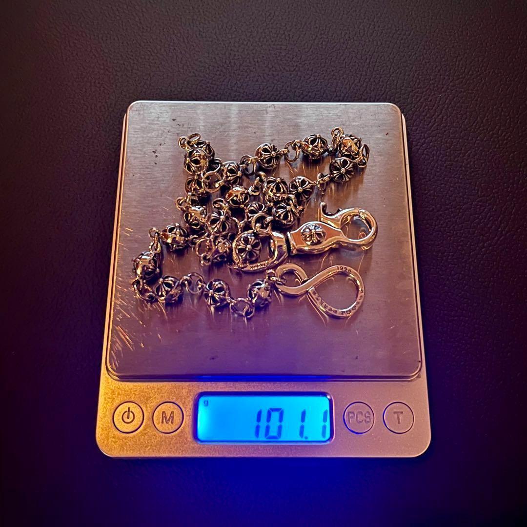 【限定入荷】 クロスボール ウォレットチェーン キーチェーン シルバー 925