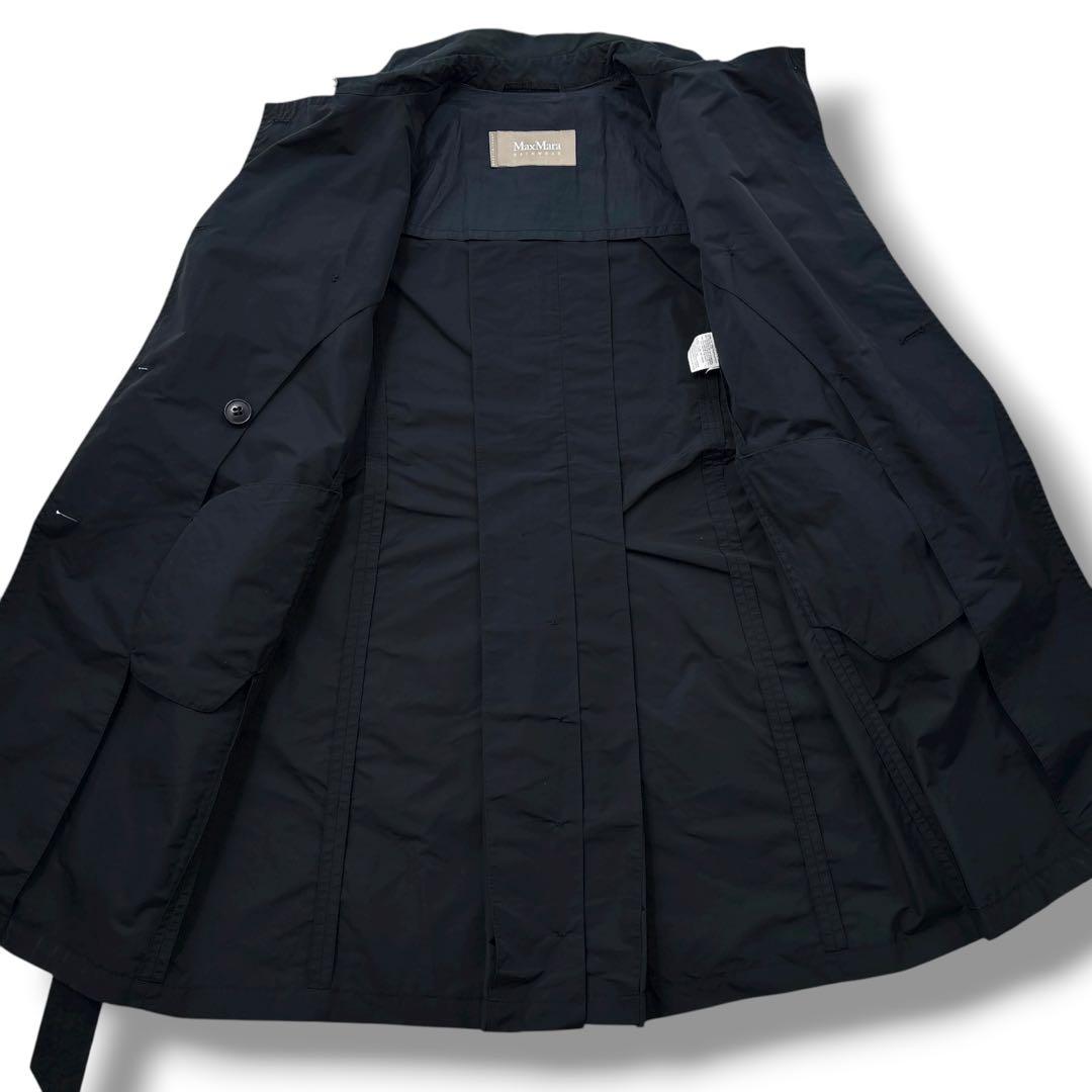 極美品】MAXMARA マックスマーラ　トレンチコート　べルト　ロング　ダブル