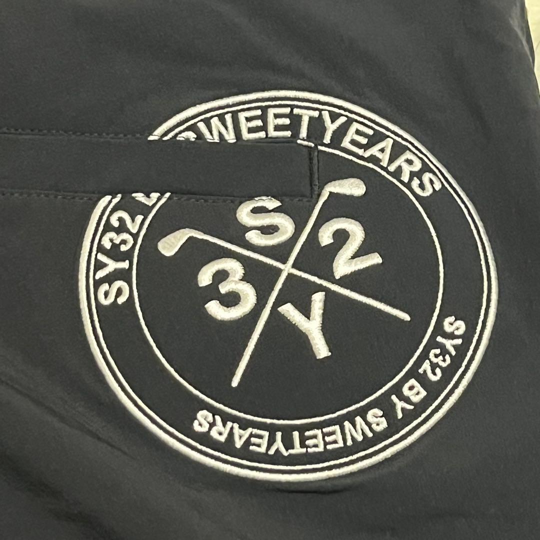 新品タグ付　希少サイズ　SY32 パンツ　ブラック　５Ｌ