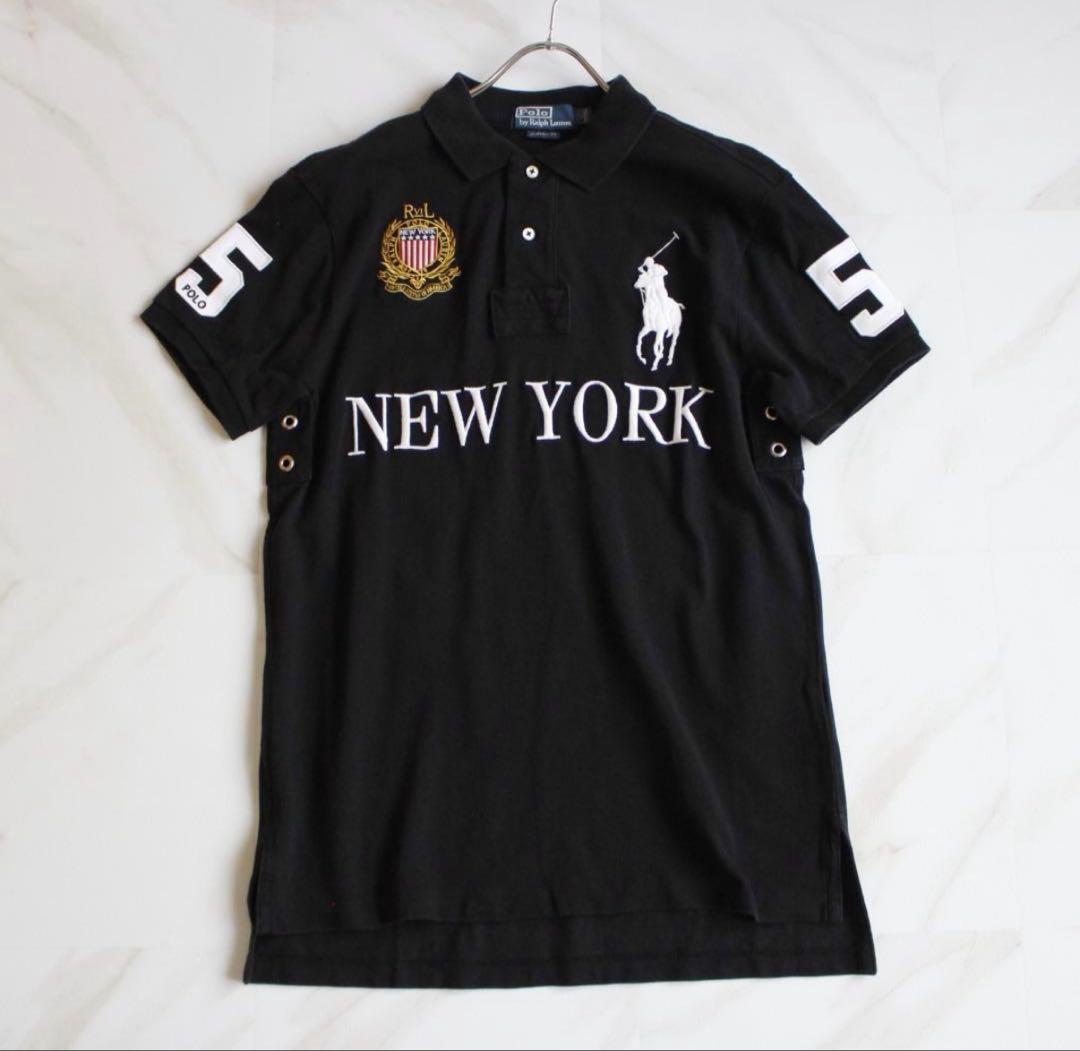 は*は様 POLO RALPH LAUREN 半袖ポロシャツ L NEW YOR