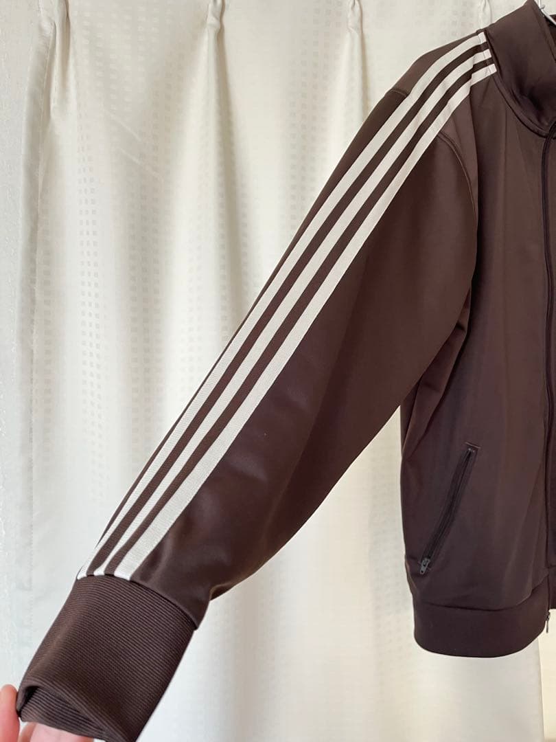 【極美品】adidas ジェンダーニュートラル　トラックジャケット ブラウン