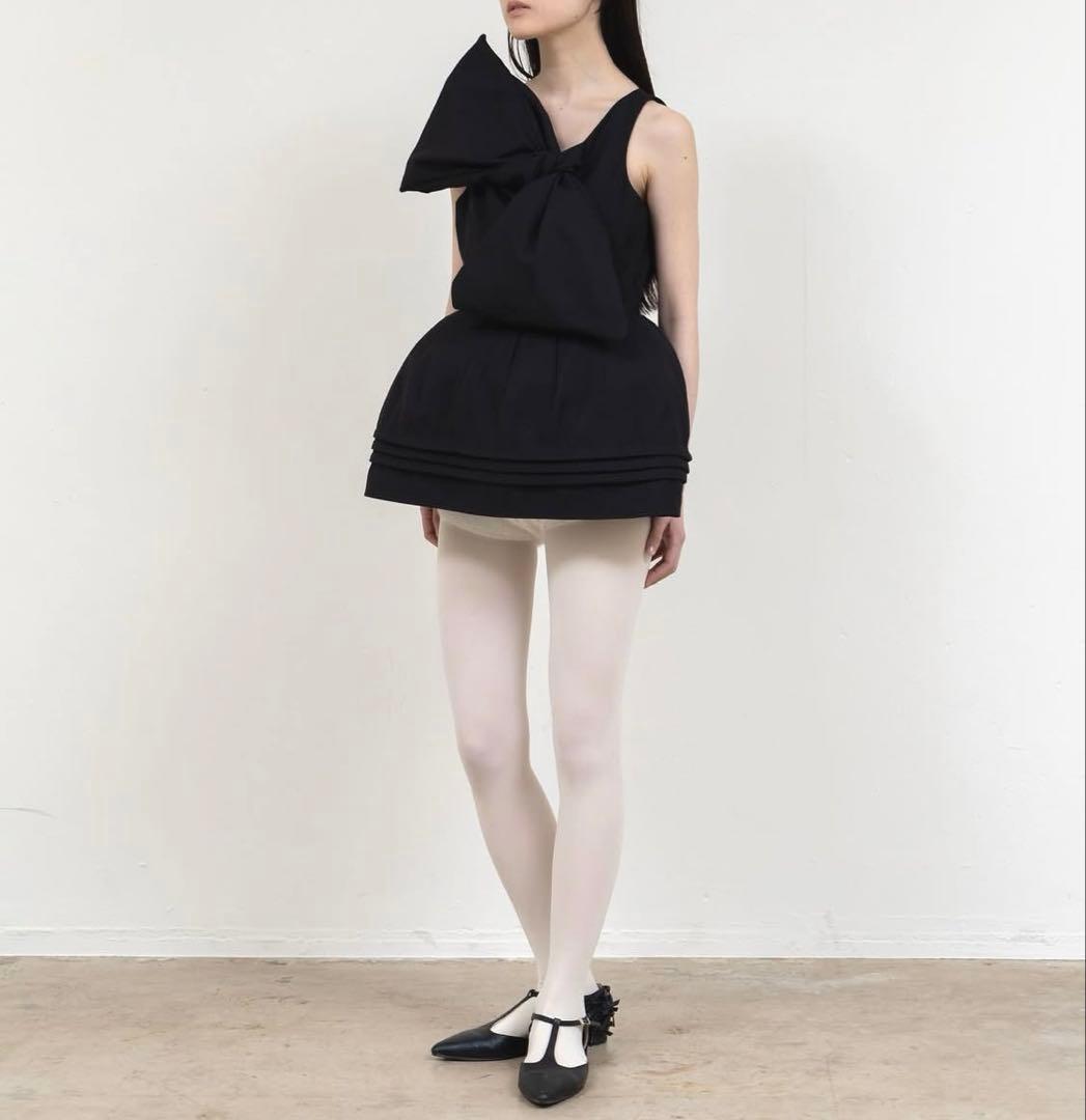 【新品】Bibiy リボンビスチェ　ブラウン