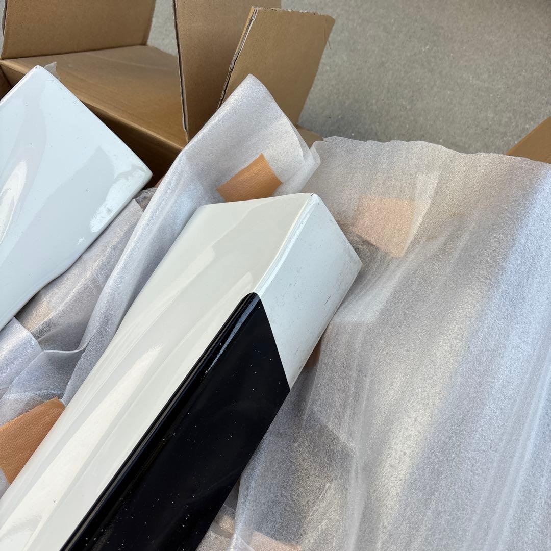 ホンダ　s660　S660.com製　サイドステップ(ホワイト) 中古品