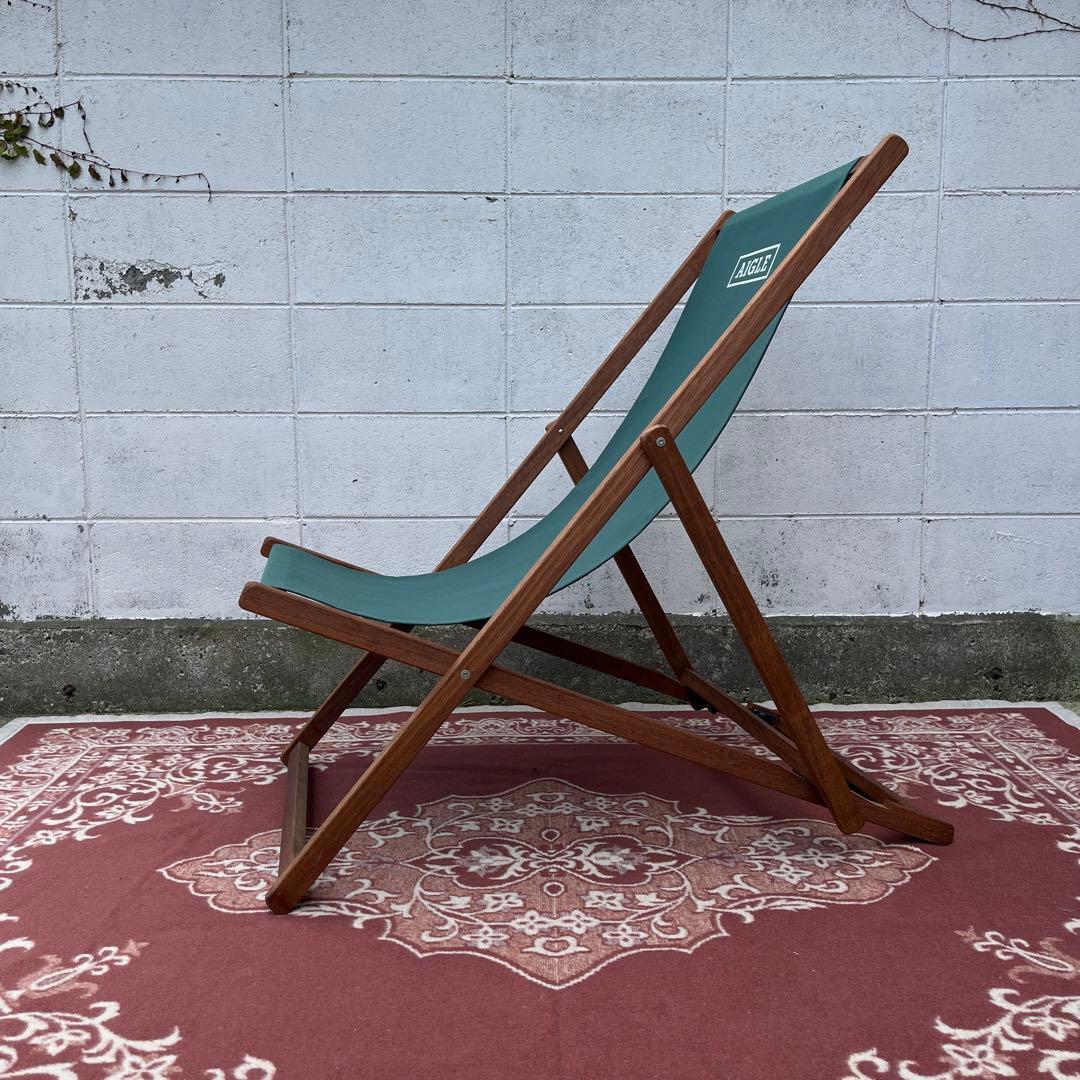 オーストラリア製◾️AIGLE × SOU WESTER 折りたたみチェア