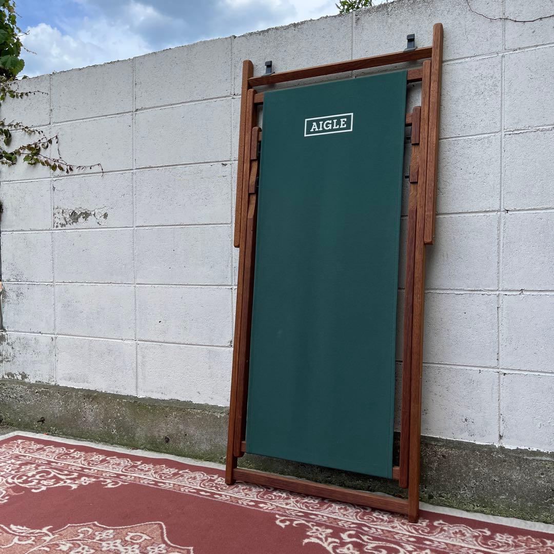 オーストラリア製◾️AIGLE × SOU WESTER 折りたたみチェア