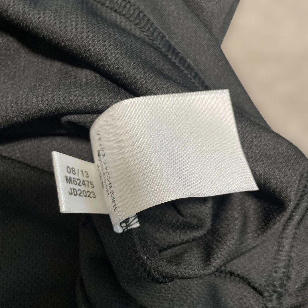 極美品 Adidas ラグビー ALL BLACKS 総黒 DRY Tシャツ