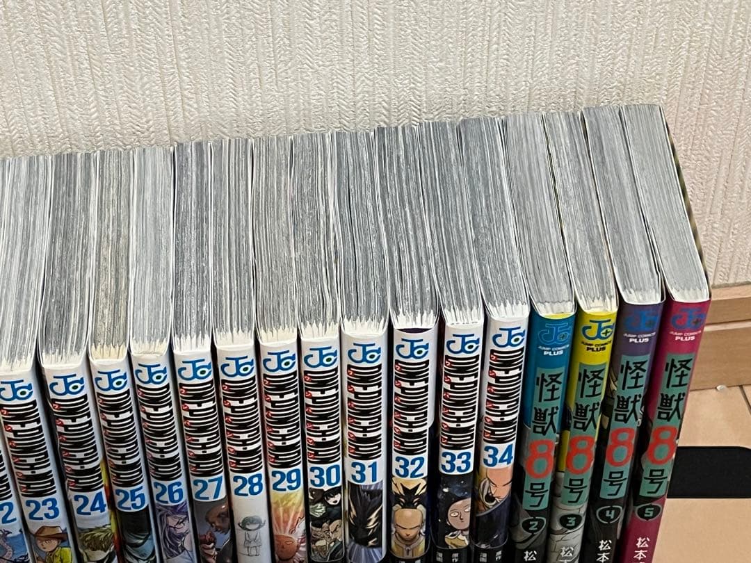 ワンパンマン★全巻36冊セット★怪獣８号・5冊オマケ★ヒーローマンガ41冊