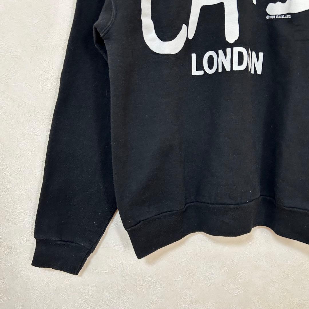 【CATS 】London キャッツ スウェット トレーナー　ヴィンテージ
