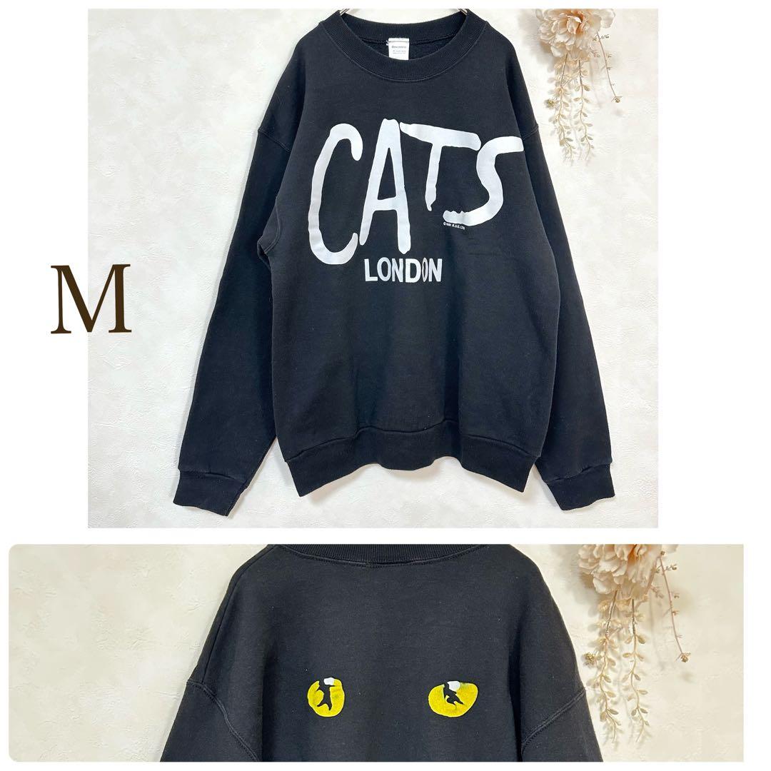 【CATS 】London キャッツ スウェット トレーナー　ヴィンテージ