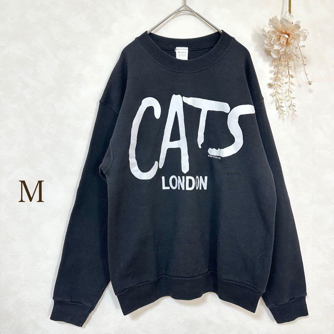 【CATS 】London キャッツ スウェット トレーナー　ヴィンテージ