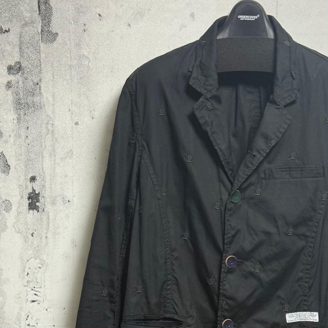 UNDERCOVER FUCK FINGER刺繍ジャケット