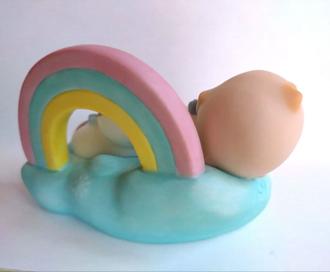 ３点セット　ローズオニール　キユーピー　ビスクドール　陶器　置物