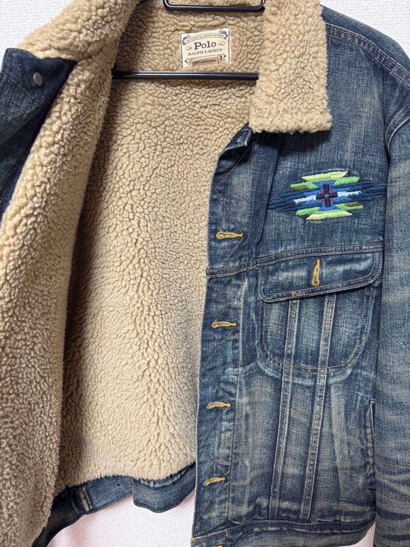 POLO RALPH LAUREN ポロラルフローレン デニムボアジャケット
