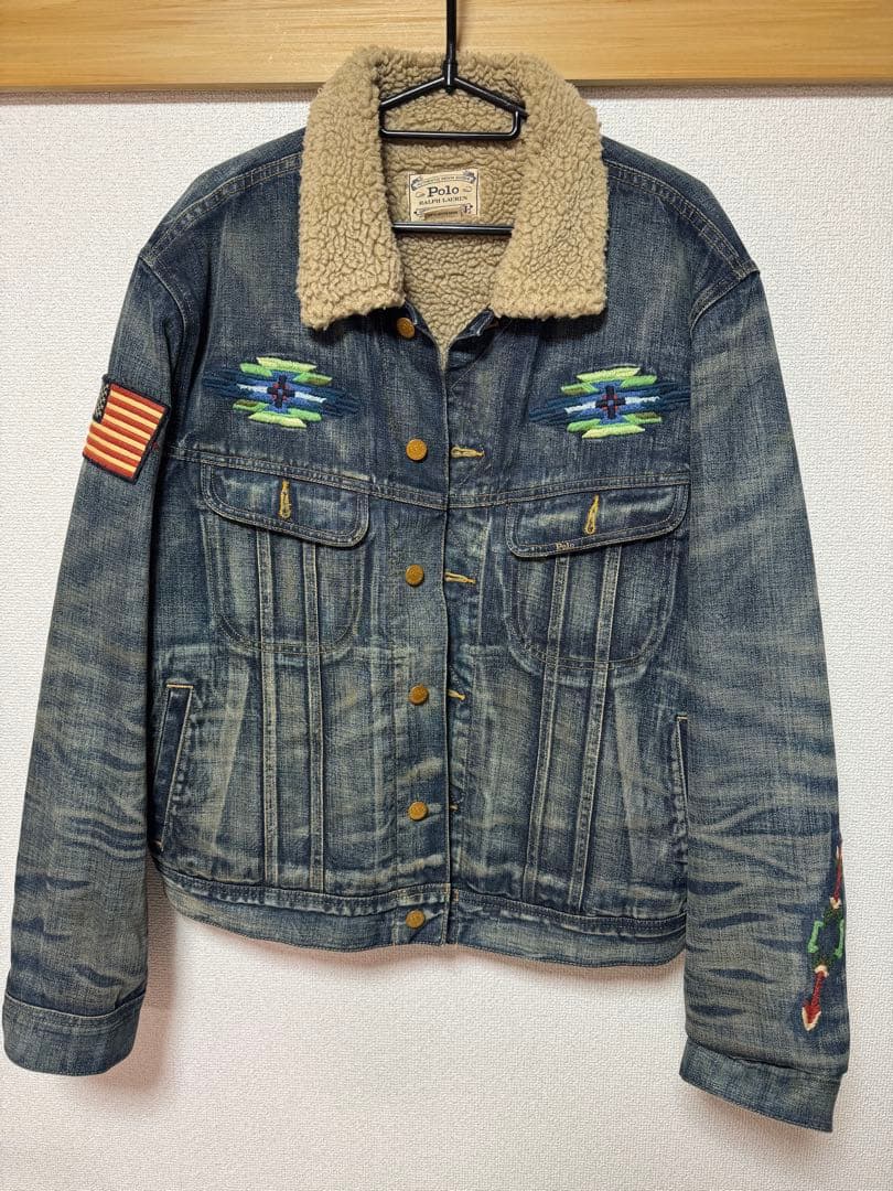 POLO RALPH LAUREN ポロラルフローレン デニムボアジャケット