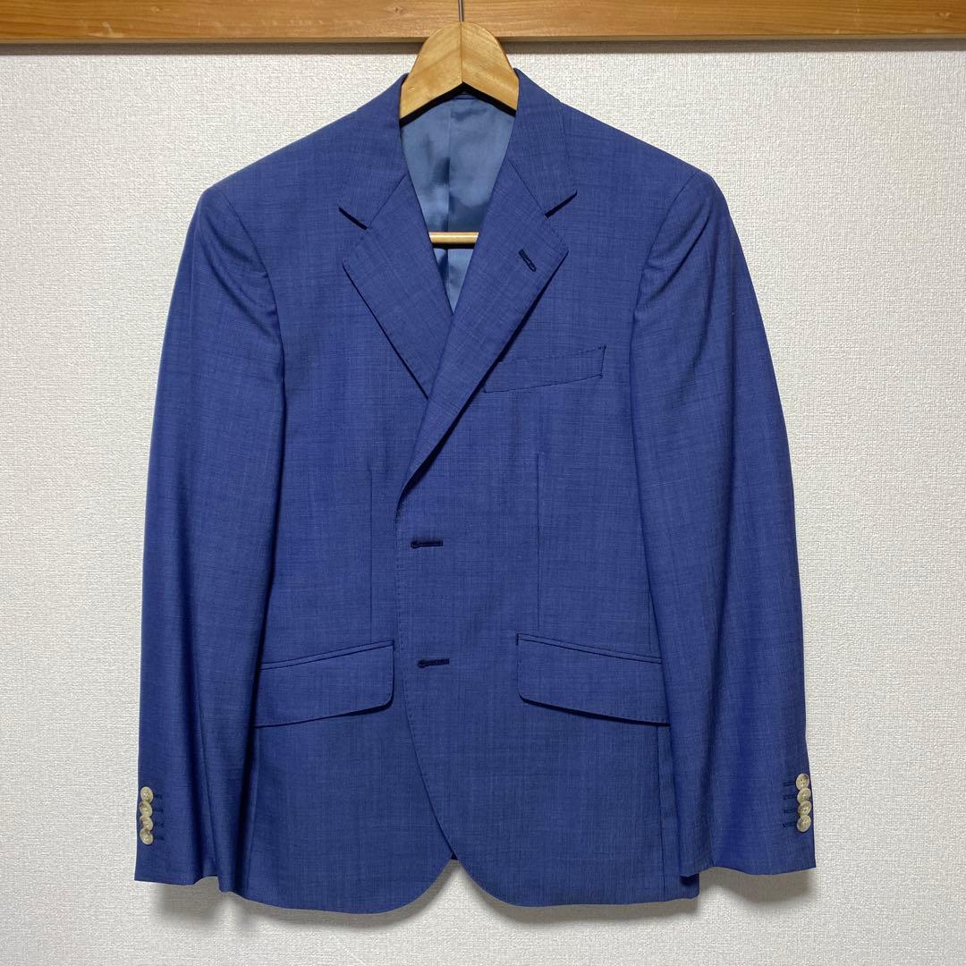 Tollegno 1900 青 スーツジャケット　上下下セット