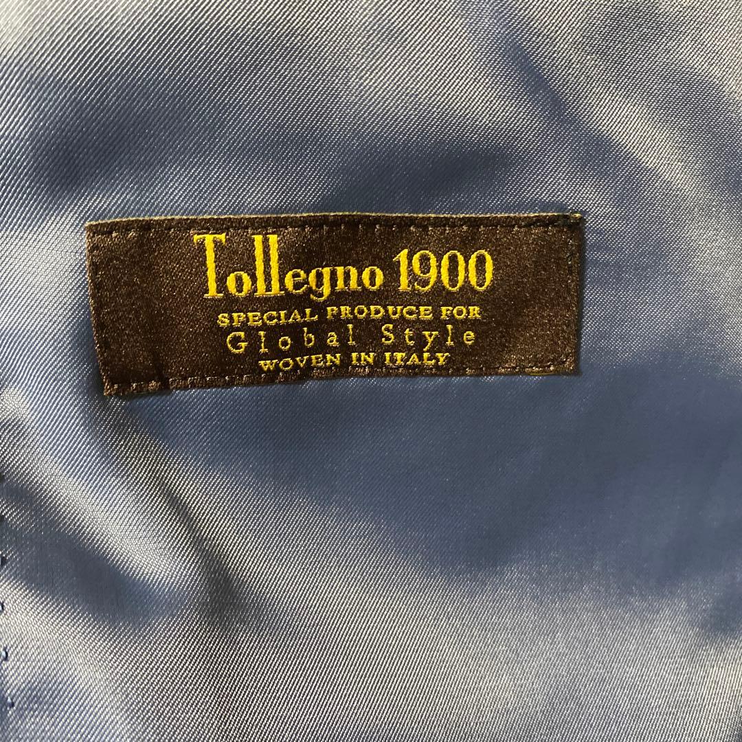 Tollegno 1900 青 スーツジャケット　上下下セット