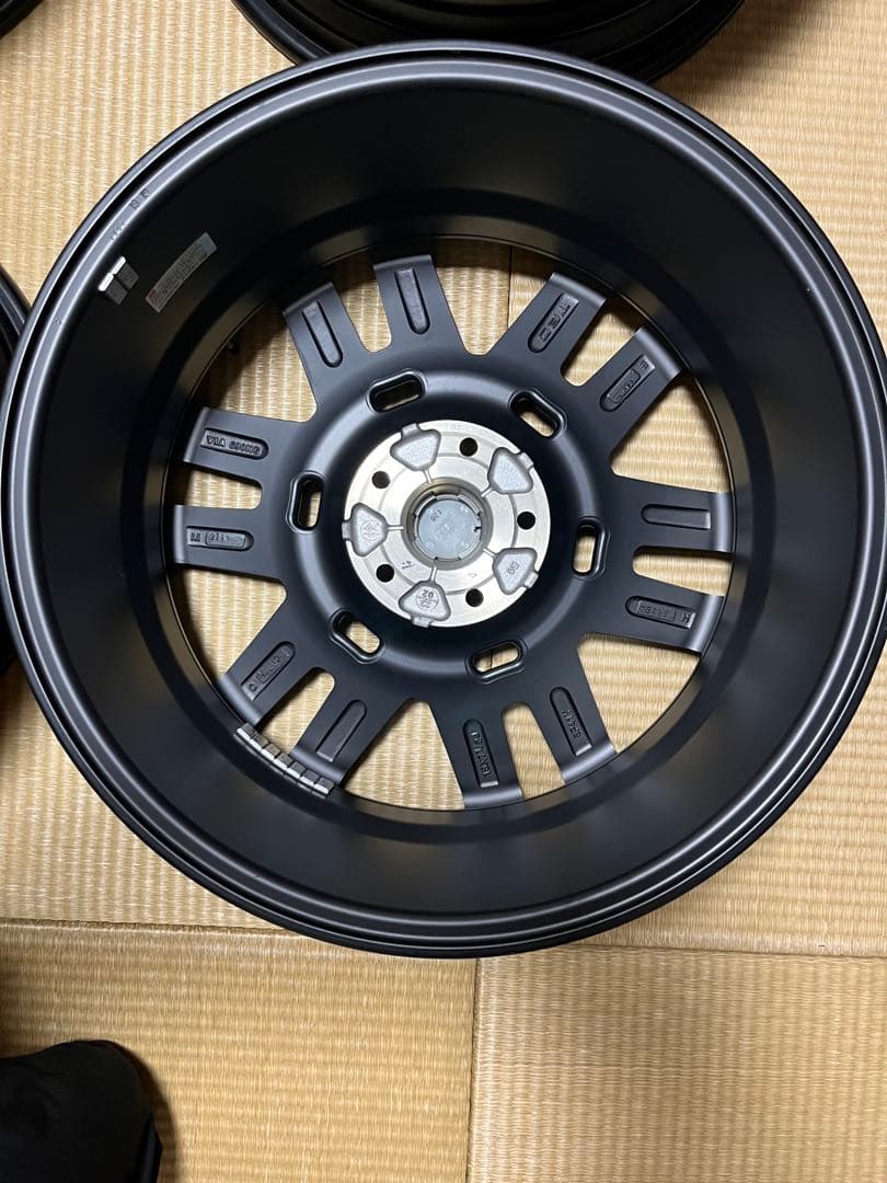 ヤリスクロスTRDマットブラック 18インチ スポークホイール 4本 一本訳あり