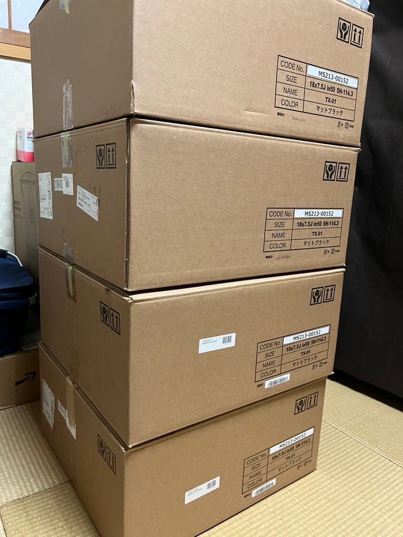 ヤリスクロスTRDマットブラック 18インチ スポークホイール 4本 一本訳あり