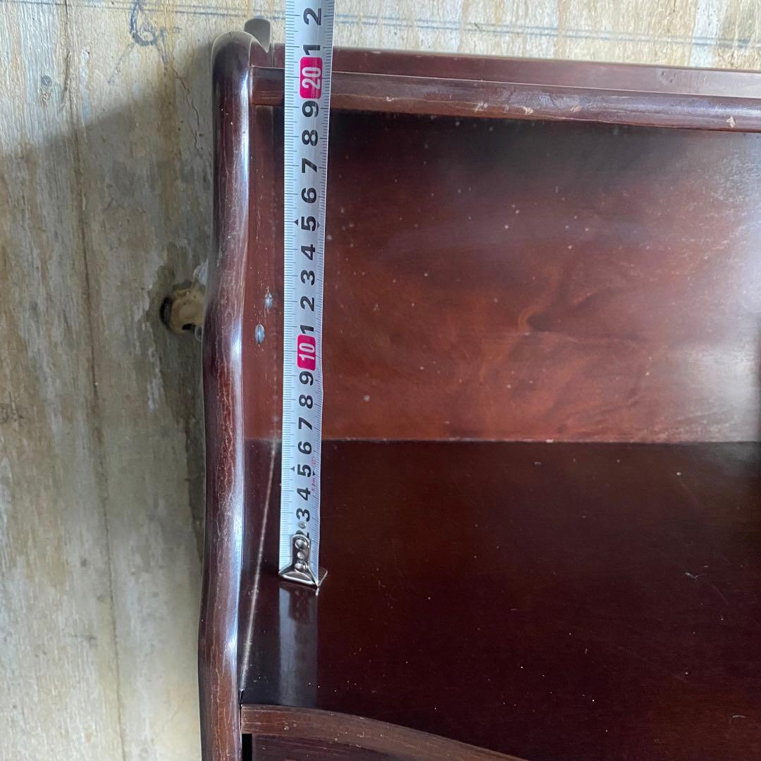 ミニコンソール　電話台　猫脚　イタリア調　アンティーク