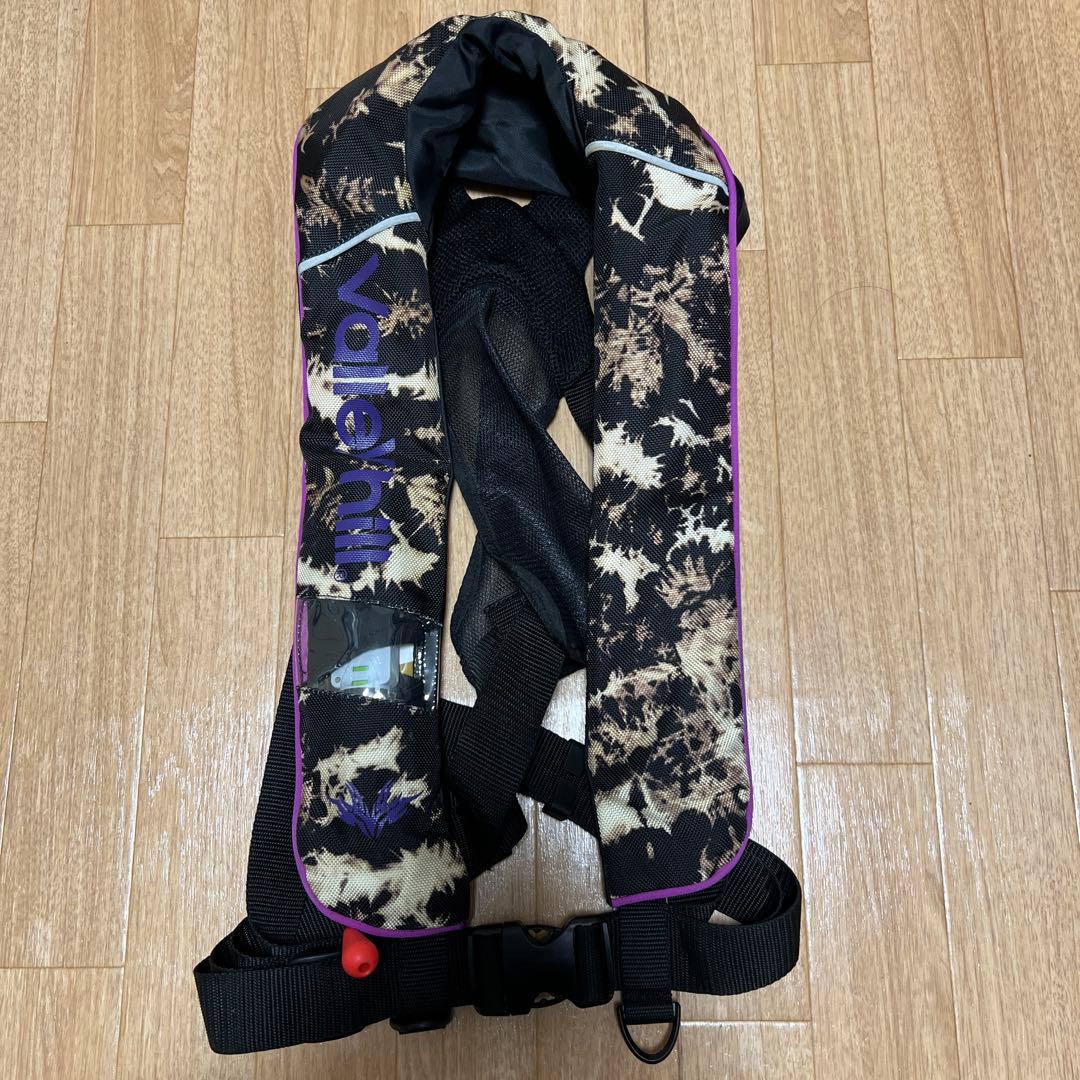 バレーヒル　自動膨張式ライフジャケット　肩掛けタイプ