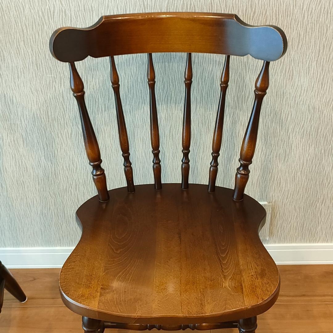 飛騨産業　キツツキ　ウィンザーチェア　2脚セット　②　S85