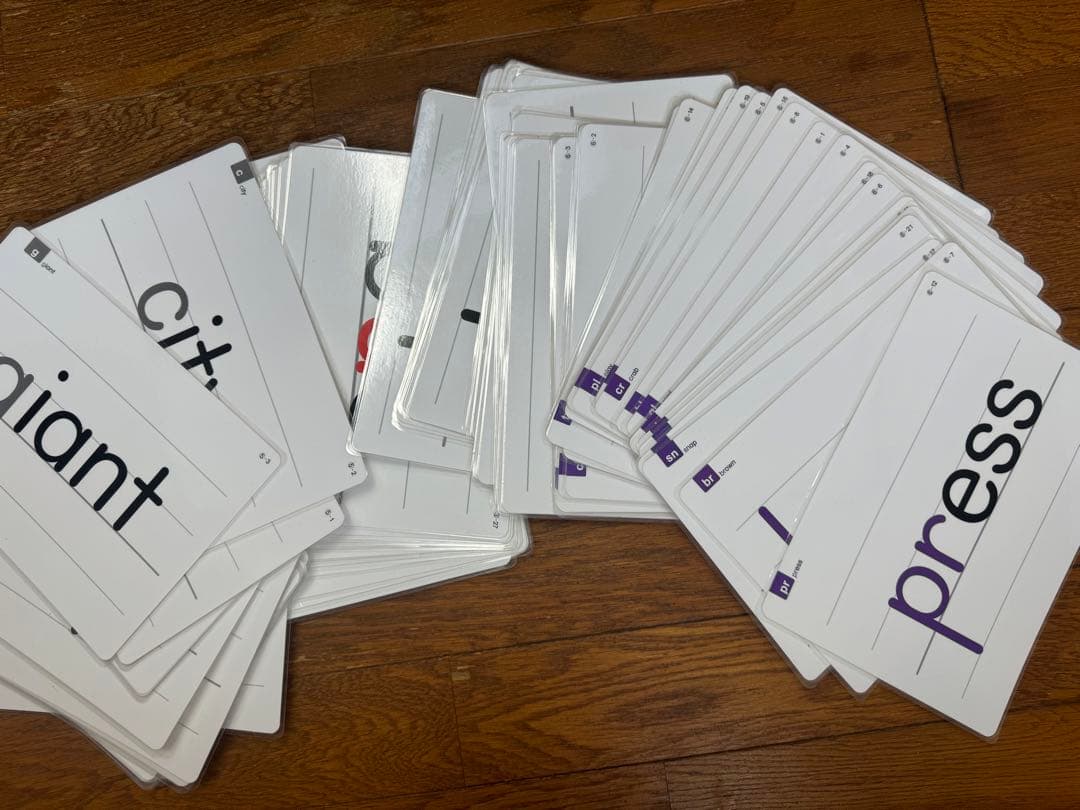 英会話教室の教材に！フォニックス英語教材〜テキスト・カード等（アプリコット社）