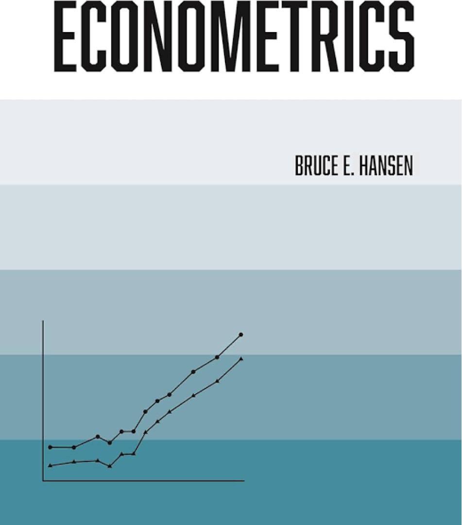 洋書 ECONOMETRICS BRUCE E. HANSEN