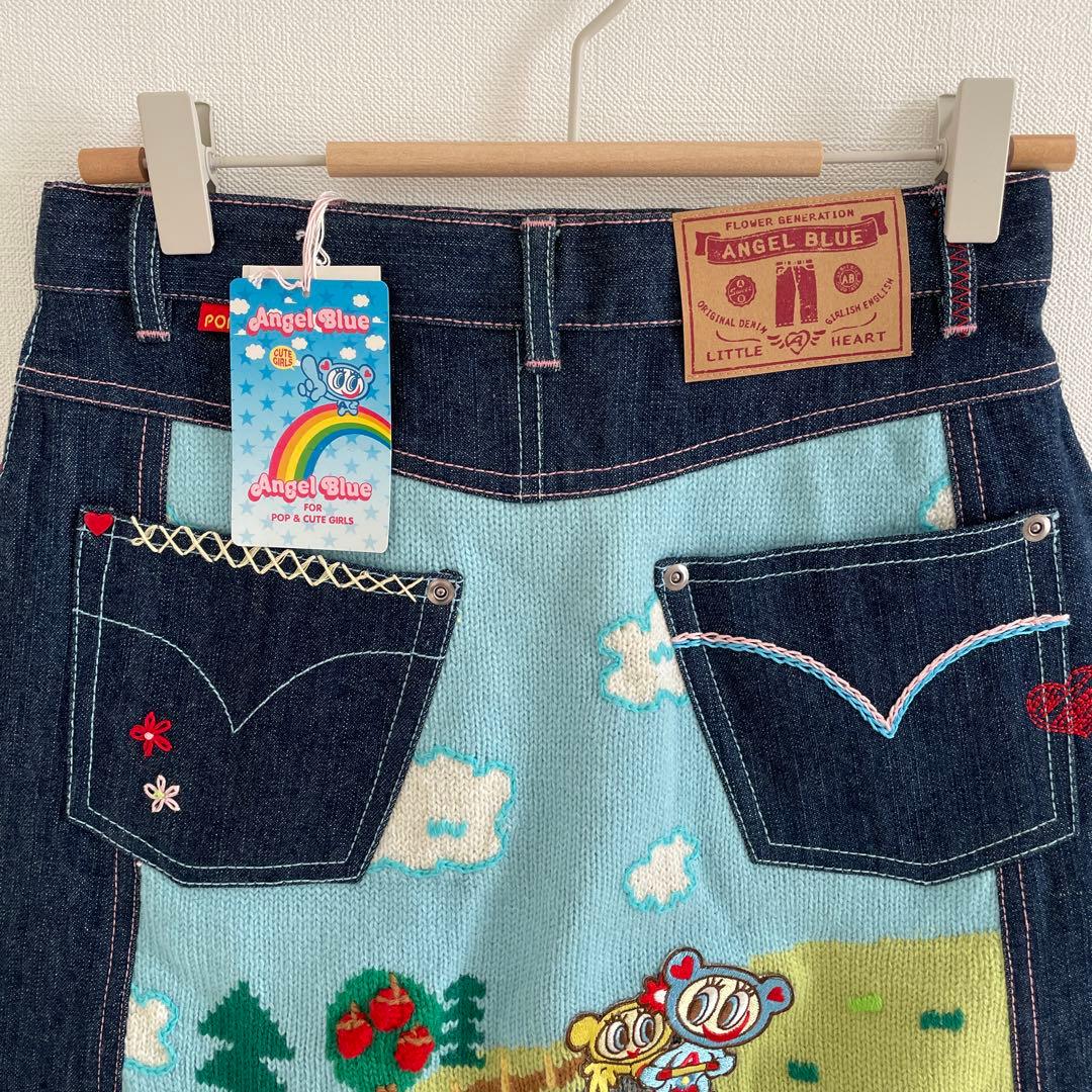 【新品タグ付き】ANGEL BLUE 160 スカート　希少　大人気