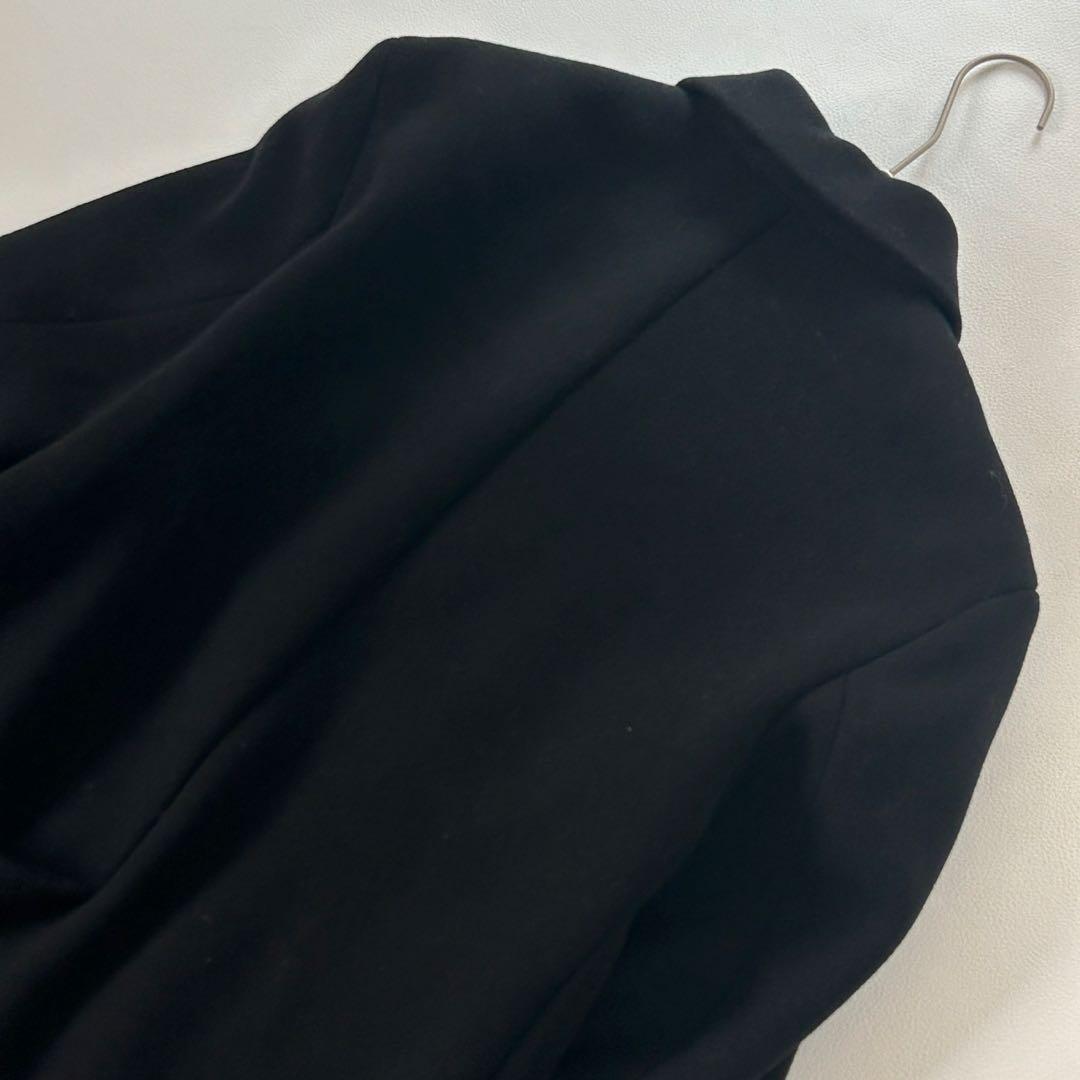 定価8万 未使用タグ付き エンフォルド ウールピーコート ブラック