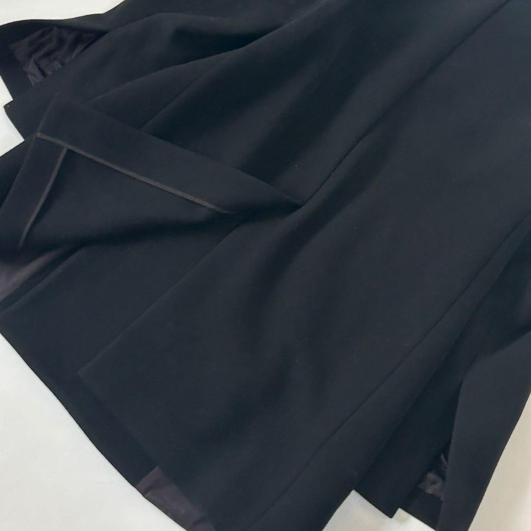 定価8万 未使用タグ付き エンフォルド ウールピーコート ブラック