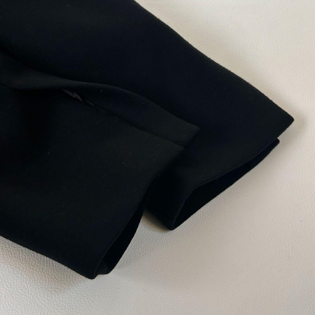 定価8万 未使用タグ付き エンフォルド ウールピーコート ブラック