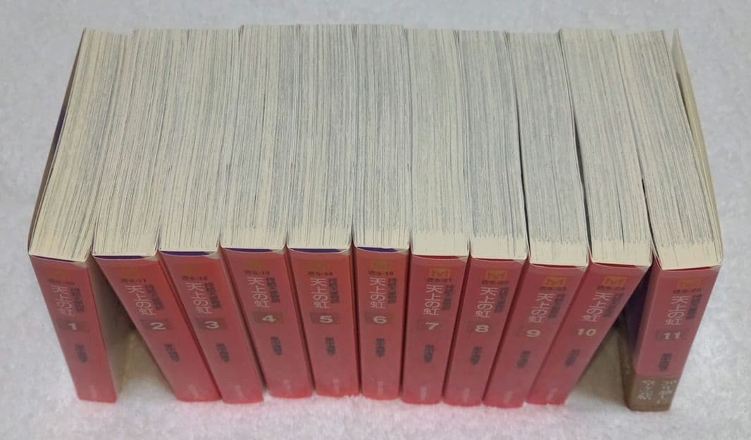 BOX付き 里中満智子 天上の虹 全巻セット 完結 1～11巻