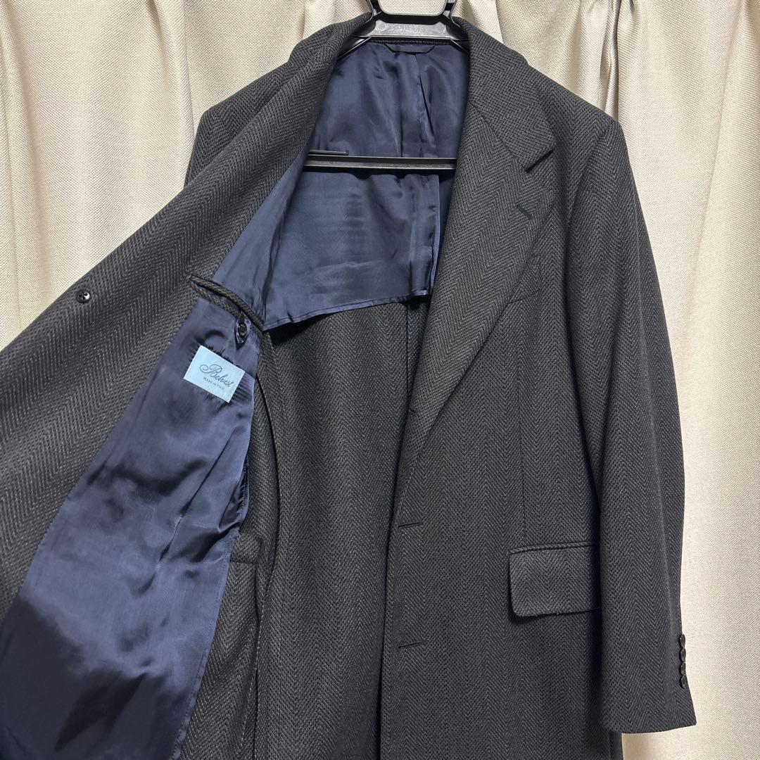 モモンガ様　Belvest極上ウール100％ チェスターコート 48 イタリア製